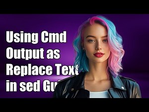Using Command Output as Replacement Text in sed: A Step-by-Step Guide