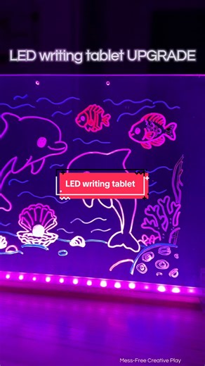 Reusable LED writing tablet for kids that makes homeschooling, tracing letters, drawing, and quiet time fun without wasting paper. My kids love using this for creative play and learning activities… perfect for busy moms who want mess-free fun. #ledwritingtablet #kidslearningtoys #homeschoolmom #giftforkids #creativeplay