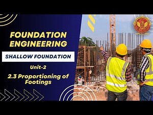 2.3 Proportioning of Footings | CE802(B) |