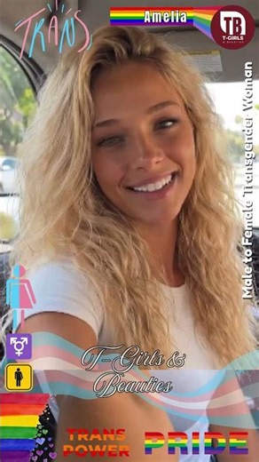 Amelia – Beauty, Confidence & Glamorous Style 👑🏳️‍⚧️ - #transgender #viral #shorts