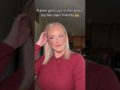 Karen gets put in her place by her BFF 🙌#restaurant #story #pov #karen #storytime #customerservice