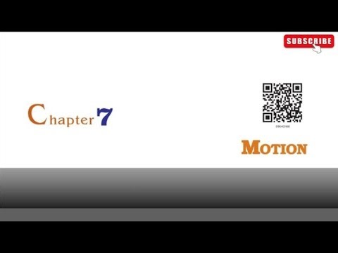 Class 9| Science| Chapter 7| Motion