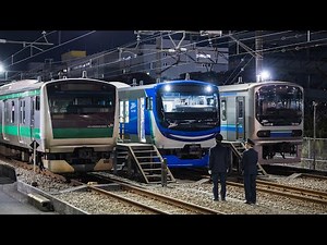 【りんかい線新型車両71-000形！！初本線自走！】 東京臨海高速鉄道りんかい線71-000形 ﾄﾘZ11編成 東臨運輸区(八潮車両基地)にて入れ替え作業
