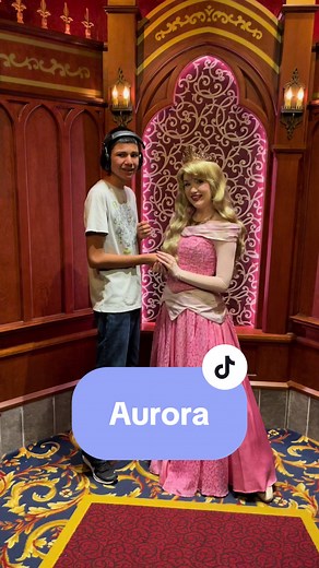 Thomas Meets Princess Aurora: A Disney Dream Come True