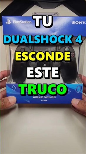 Tu DualShock 4 escondía este truco 😳 #PS4 #Shorts