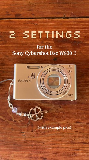 Ajusta los ajustes en tu Sony W830 fácilmente