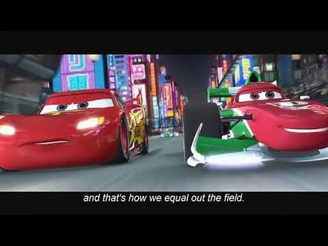 Cars 2 Tokyo Race Lap One w/ Film Maker Commentary (Subs Included)