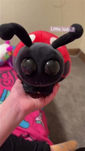 She reminds me of my neon fly ride ladybug.