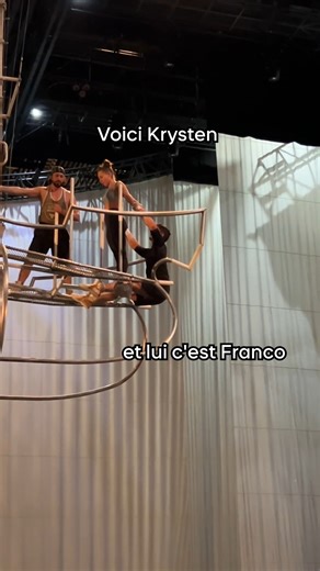 toujours vent dans les voiles pour ces deux-là 😍 👏 ⛵ 🎪 "O" by Cirque du Soleil 🤸 Franco Barranco & Krysten Tannen | Cirque du Soleil Francophonie