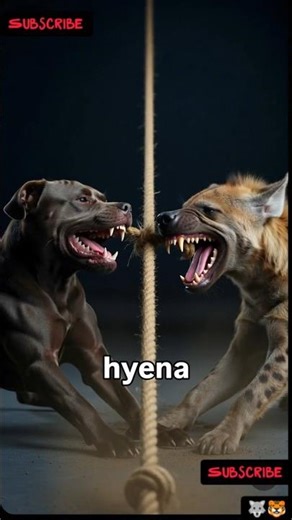 Dog vs Hyena.. You won't Expect This Ending