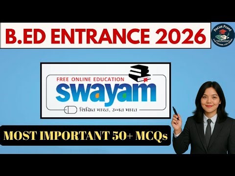 SWAYAM | Most Important 50+ MCQs for Exam Preparation