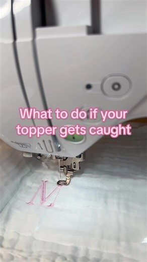 Fixing Caught Topper on Your Needle: Quick Tutorial