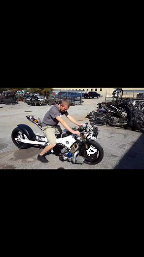 Powerful Turbo Sounds from GSXR Motorcycle