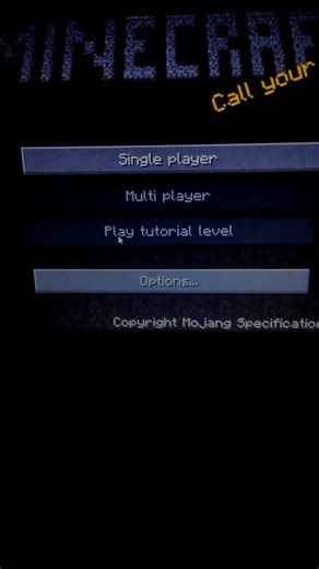 Tutorial level in Infdev?!? #minecraft #ogminecraft #shorts #2026