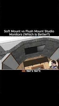 Soft Mount vs Flush Mount Studio Monitors (Which Is Better?)