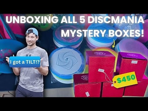 I Bought ALL 5 Discmania Mystery Boxes… and WHAT I Got Was Wild!