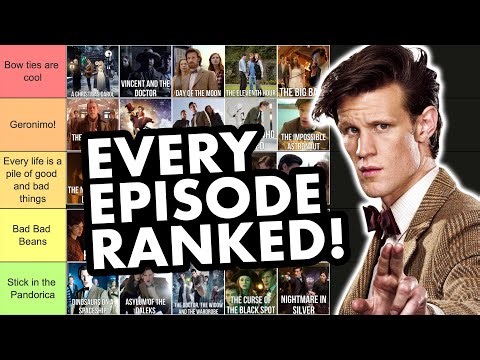 EVERY ELEVENTH DOCTOR EPISODE RANKED! | Doctor Who Tier List