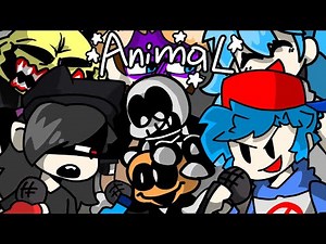 Animal but every character turn into a cover // Friday night funkin' animation