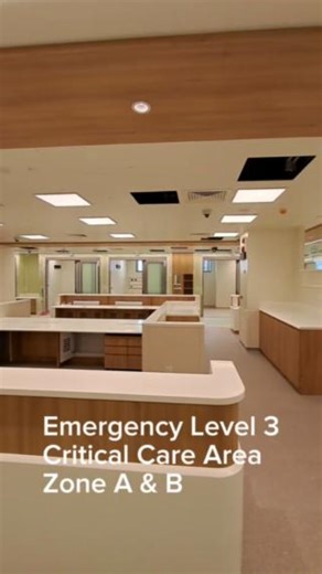 Here's a sneak peek inside our new Emergency Department Level 3 - ambulance drop-off, isolation & critical areas, and the new Hospital Decontamination Station (HDS) system. The HDS is an expansion of our hospital's mass casualty capability to manage civil and national emergencies in view of security threats and disease outbreaks. #SGH #EmergencyDepartment #SGHCampusMasterPlan #EMB #HealthcareHeroes #BuildingForTomorrow #DefiningTomorrowsMedicine #DareToShape | Singapore General Hospital