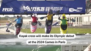 Paris experiences excitement of kayak cross before Olympic debut