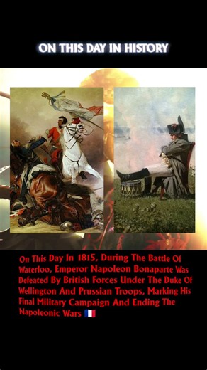 Battle Of Waterloo #history #onthisday #shorts