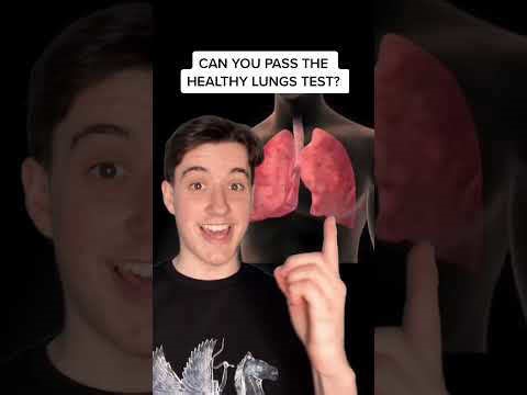 Can you pass a simple test for healthy lung function?