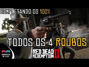 Dicas TODOS os 4 Roubos de Red Dead Redemption 2 #rdr2