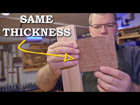 How to Hand Plane 2 Boards to be Identical