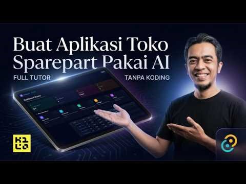 Cara Buat Aplikasi Software Toko Sparepart Tanpa Koding Pakai AI | Full Tutor | #Kilocode #tauri