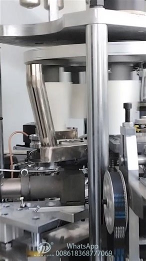 MYC-120 high speed paper cup machine test 12OZ for Vietnam client 130-150 pcs/min