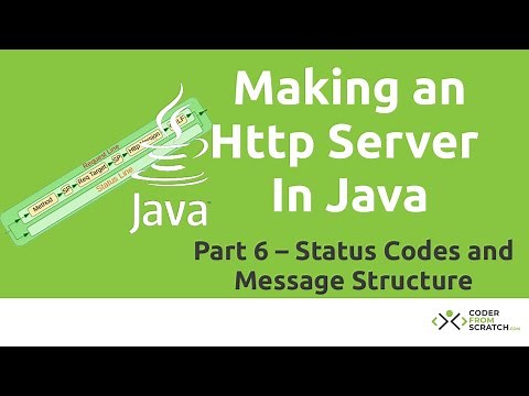 Make a Simple HTTP Server in Java - Java Tutorial - Part 6: Status Codes and Message Structure