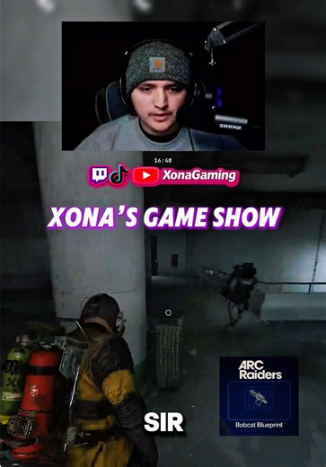 First ever winner on the show. #arcraiders #gaming #viral #bobcatblueprint #twitchstreamer