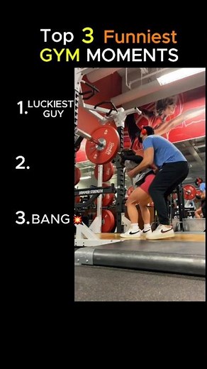 Top 3 Funniest Gym Moments 😂 | Must-See Gym Fails #shorts
