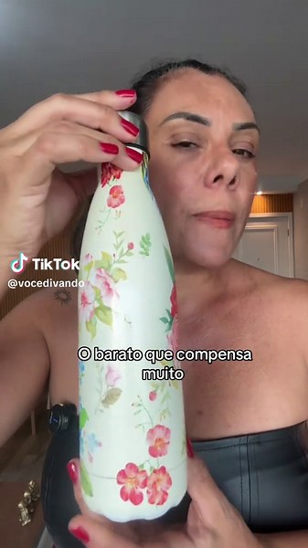 Garrafa térmica 500ml toda revestida de inox, mantém quente por até 5 horas e frio por até 8 horas #garrafa #termica #inox