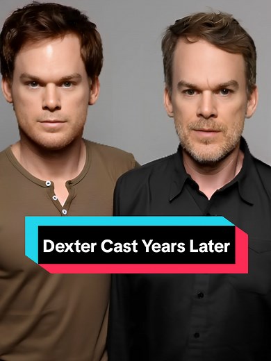 Dexter Cast Years Later #dexter #thenandnow #beforeandafter #dextermorgan #tvshow