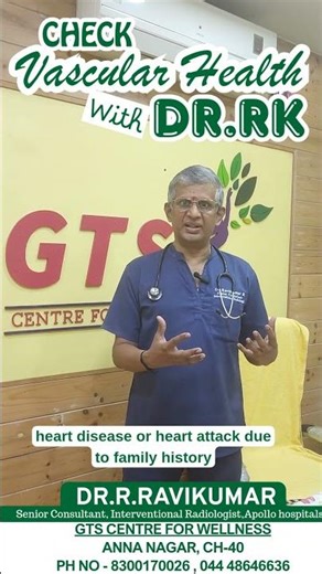 Understand your vascular health with clarity and expert guidance from Dr R R Ravikumar.