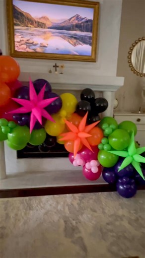 ✨Let’s glow crazy! Neon vibes that light up any party 🌈🎉 #BalloonMagic #NeonParty | Immaculate Party Designs
