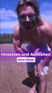 Ohne Hände aufstehen - schaffst du das?