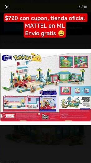 Estás loco por Pokémon? Mira este juguetito 🥵👇