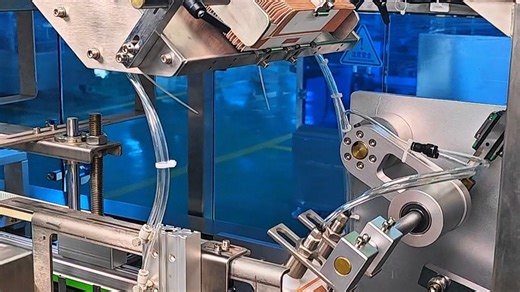 智能化装盒机实现24小时无人化包装作业，人工干预减少90%，发货时效提升50%#装盒机#包装机#自动化设备#源头工厂