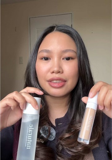 Natural Concealer and Fixing Spray Review by Krisha