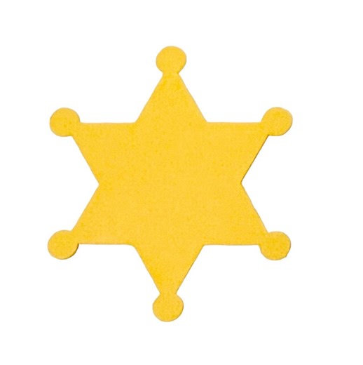 25 Pack – Paper Sheriff Badge Shapes, Sheriff Badge Shapes, Paper Western Shapes, Cowboy Die Cuts, DIY Western Crafts - Etsy