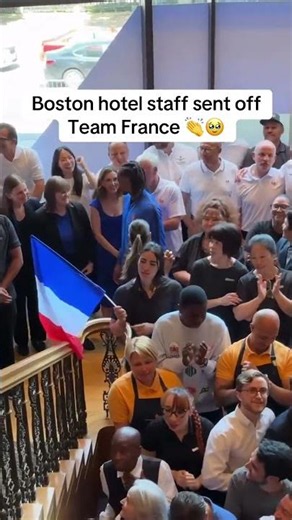 Boston was France’s World Cup base camp ❤️ (via Equipe de France/TT)