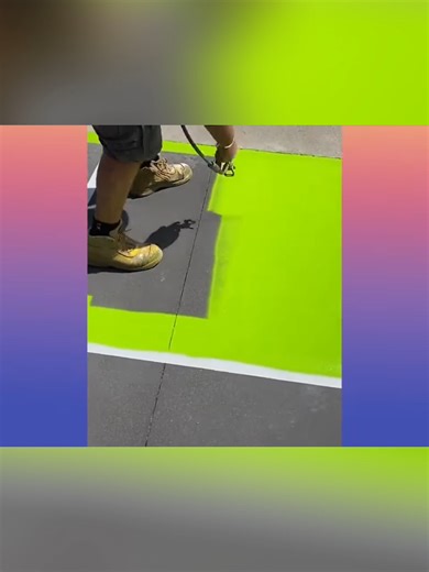 DIY Ground Painting! Easy Rectangle Art Tutorial