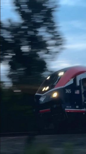 Amtrak #365 leading train 20 past Gibson Mill
