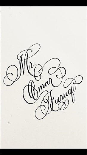 how to write the cursive writing✨❤️ #calligrphy #video #shortsfeed #handwriting #shortvideo