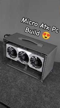 Mini Itx INTEL CORE ULTRA 7 265K + RTX 5060 Ti ⚡ Compact Gaming PC Build ✨ #pcbuild #gamingpc