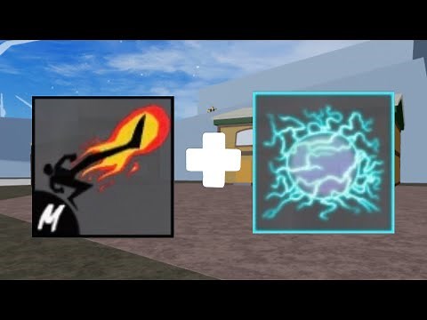 Combo with Rumble and Dark Step (Blox Fruits)