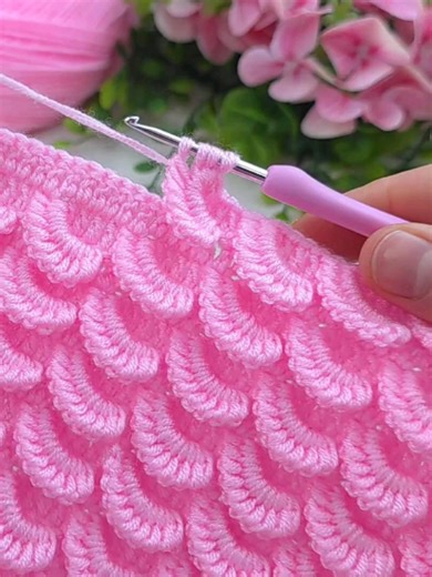 Easy Pink Crochet Blanket Pattern Tutorial