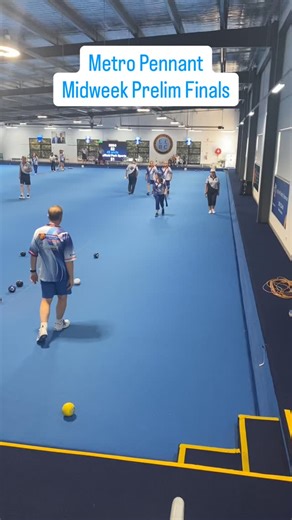 Midweek finals action in the blue room today at EEBC… | Bowls Victoria